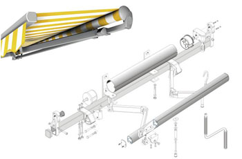 Abbey awnings example