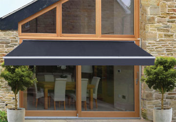 retractable garden awning